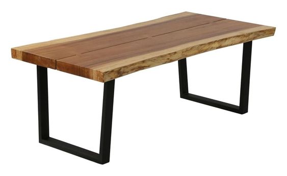 mesa de tablero de madera de samanea saman suar
